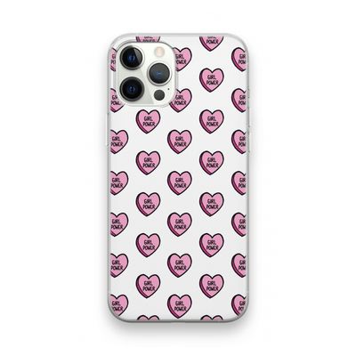 GIRL POWER: iPhone 12 Pro Transparant Hoesje