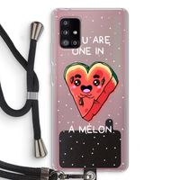 One In A Melon: Samsung Galaxy A51 5G Transparant Hoesje met koord