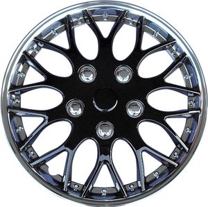Wieldoppenset Missouri 16-inch chroom/zwart PP9706CB