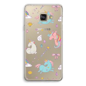 Fantasiewereld: Samsung Galaxy A3 (2016) Transparant Hoesje