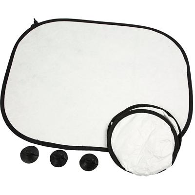Creativ Company Zonneschermen auto, h: 35 cm, b: 44 cm, 2 stuk/ 1 doos