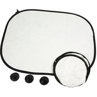 Creativ Company Zonneschermen auto, h: 35 cm, b: 44 cm, 2 stuk/ 1 doos Creativ Company Zonneschermen auto, h: 35 cm, b: 44 cm, 2 stuk/ 1 doos