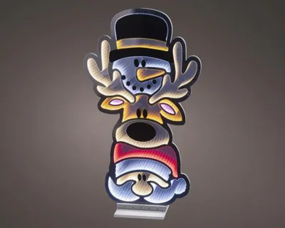 Infinity light snowman/reindeer/santa indoor 39,5cm Infinity light snowman/reindeer/santa indoor 39,5cm