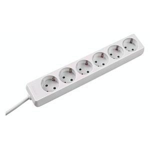 Secomp SELLY power strip power uitbreiding 1,5 m 6 AC-uitgang(en) Binnen Zwart