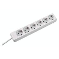 Secomp SELLY power strip power uitbreiding 1,5 m 6 AC-uitgang(en) Binnen Zwart - thumbnail