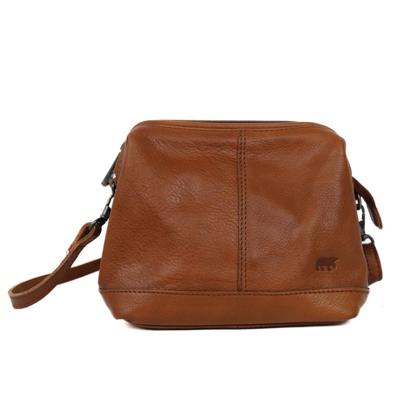 Bear Design Dokters Schoudertasje Mini Sjanne Cognac