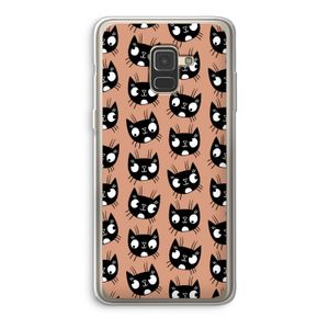 Kat: Samsung Galaxy A8 (2018) Transparant Hoesje