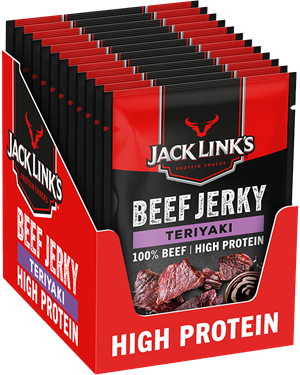 Jack Link&apos;s Beef Jerky Teriyaki (12 x 25 g)