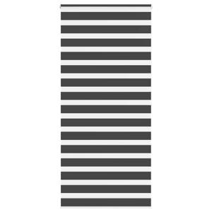 VidaXL Zebra rolgordijn 100x200 cm stofbreedte 95,9 cm zwart