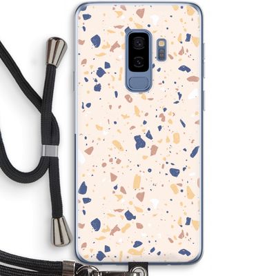 Terrazzo N°23: Samsung Galaxy S9 Plus Transparant Hoesje met koord