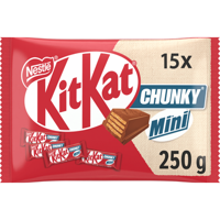 KITKAT Chunky Mini Melkchocolade Uitdeelzak 250 g bij Jumbo