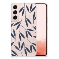 Samsung Galaxy S22 | TPU Case | Leaves Blue