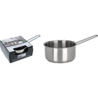 Sauspan steelpan 16cm RVS 1350ml