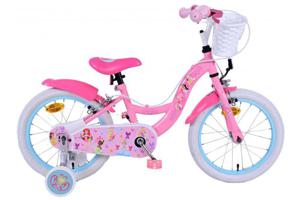 Disney Princess Kinderfiets Meisjes 16 inch Roze Twee Handremmen