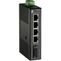 LevelOne IES-0510 netwerk-switch Unmanaged Fast Ethernet (10/100) Zwart - thumbnail