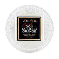 Voluspa Japonica Spiced Goji Tarocco Orange Macaron Candle