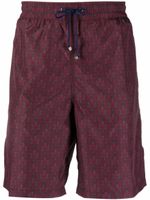 Billionaire short de bain à taille à lien de resserrage - Rouge