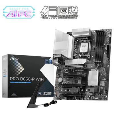 MSI B860-P Moederbord Vormfactor ATX Moederbord chipset Intel® B860