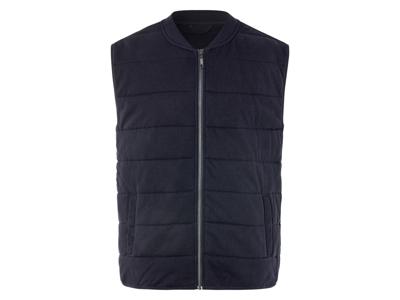 LIVERGY Heren bodywarmer (L, Marineblauw)