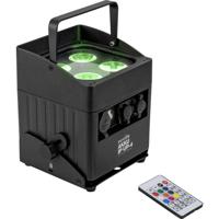 Eurolite 41700548 AKKU IP UP-4 QCL MK2 DMX LED-lichteffect Aantal LEDs: 4 10 W