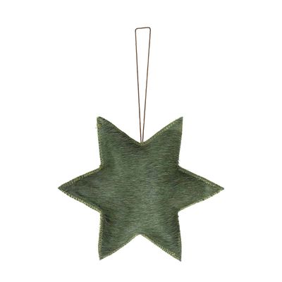Wanddecoratie Groene Ster (10,5 cm)