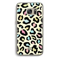 Leopard pattern: Samsung Galaxy S7 Transparant Hoesje
