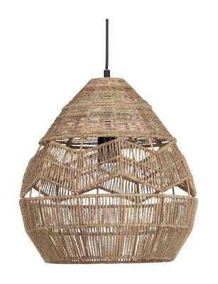 WOOOD Hanglamp 'Adelaide' Ø35cm, kleur Naturel