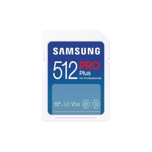 Samsung Pro Plus SD Card 512GB SD-Kaart Wit