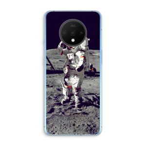 Spaceman: OnePlus 7T Transparant Hoesje