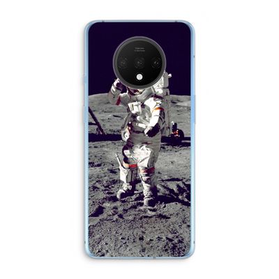 Spaceman: OnePlus 7T Transparant Hoesje