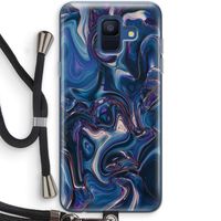 Mirrored Mirage: Samsung Galaxy A6 (2018) Transparant Hoesje met koord