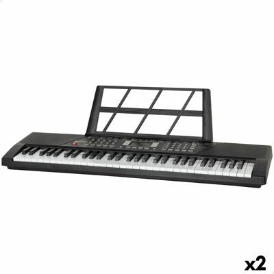 Elektronische piano Bontempi 75 x 20 x 22 cm (2 Stuks)