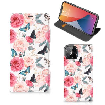 iPhone 12 Pro Max Smart Cover Butterfly Roses iPhone 12 Pro Max Smart Cover Butterfly Roses