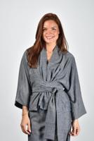 Sea Me Happy top Alaya Light Woven dark jeans