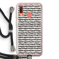 Crazy shapes: Samsung Galaxy A20e Transparant Hoesje met koord