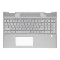 HP Laptop Toetsenbord Qwerty US + Top Cover - Zilver
