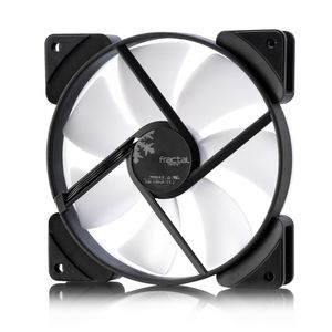 Fractal Design Prisma AL-14 Computer behuizing Ventilator 14 cm Zwart, Wit