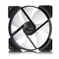 Fractal Design Prisma AL-14 Computer behuizing Ventilator 14 cm Zwart, Wit - thumbnail