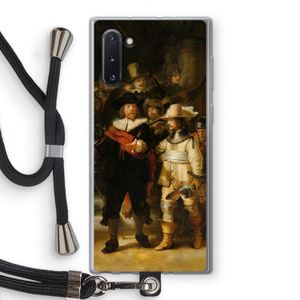 De Nachtwacht: Samsung Galaxy Note 10 Transparant Hoesje met koord