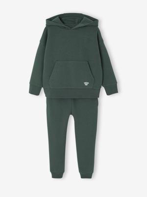 Strakke sportieve babyset met een sweater lange mouwen + broek voor jongens dennen