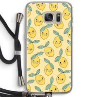 Citroenen: Samsung Galaxy S7 Transparant Hoesje met koord