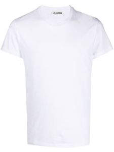 Jil Sander t-shirt en coton à col rond - Blanc