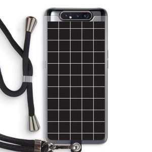 Rooster 2: Samsung Galaxy A80 Transparant Hoesje met koord