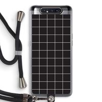 Rooster 2: Samsung Galaxy A80 Transparant Hoesje met koord