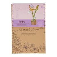 Houten 3D Bouwpakket Iris - 60dlg.