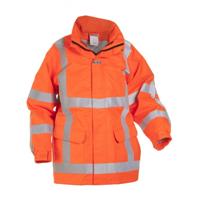 Hydrowear Markelo Parka Hi-vis oranje - XL