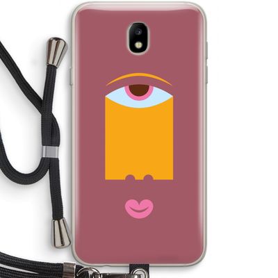 Mono V: Samsung Galaxy J7 (2017) Transparant Hoesje met koord