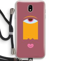 Mono V: Samsung Galaxy J7 (2017) Transparant Hoesje met koord