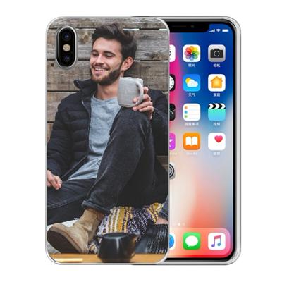 Apple iPhone X | Xs TPU | Hoesje maken | met Foto&apos;s | Eigen telefoonhoesje ontwerpen | Op maat gemaakt
