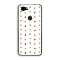 Bollen: Google Pixel 3a Transparant Hoesje Bollen: Google Pixel 3a Transparant Hoesje